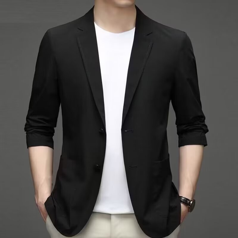 New SpringSummer PlusSize Mens Casual Blazer