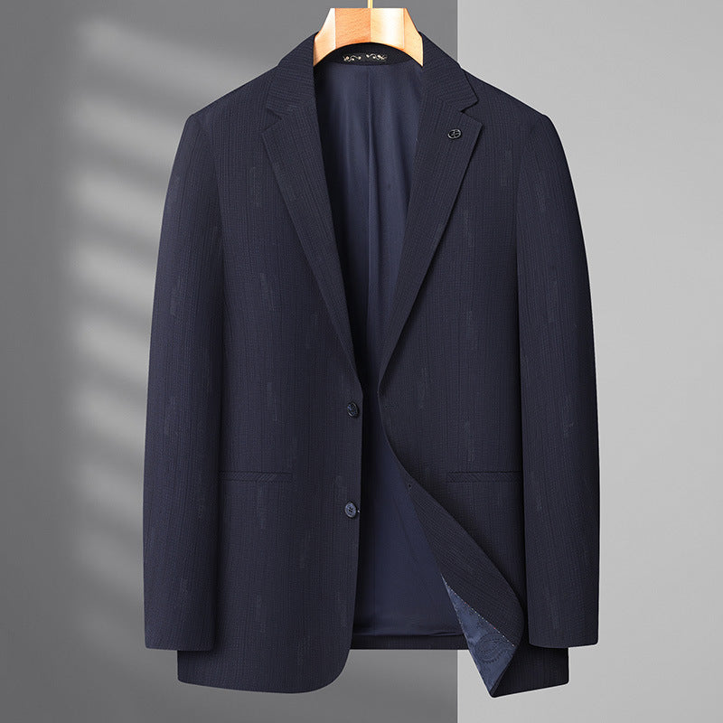 Business Suit Jacket A Minimalist Light-luxury Mens Casual Blazer Thats Both Stylish And Sophisticated