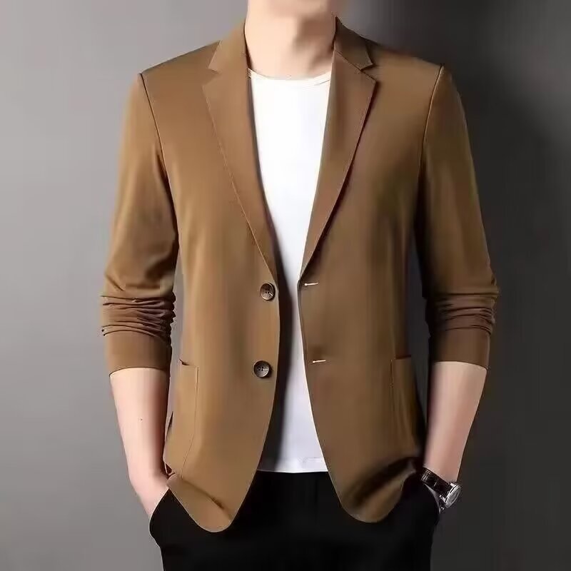 New SpringSummer PlusSize Mens Casual Blazer