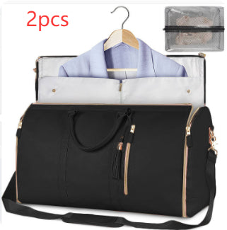 Large Capacity Waterproof Folding Suit Travel Duffle Handbag & Clothes Totes