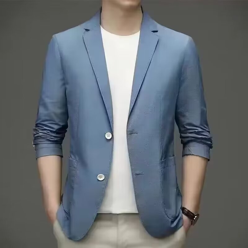 New SpringSummer PlusSize Mens Casual Blazer
