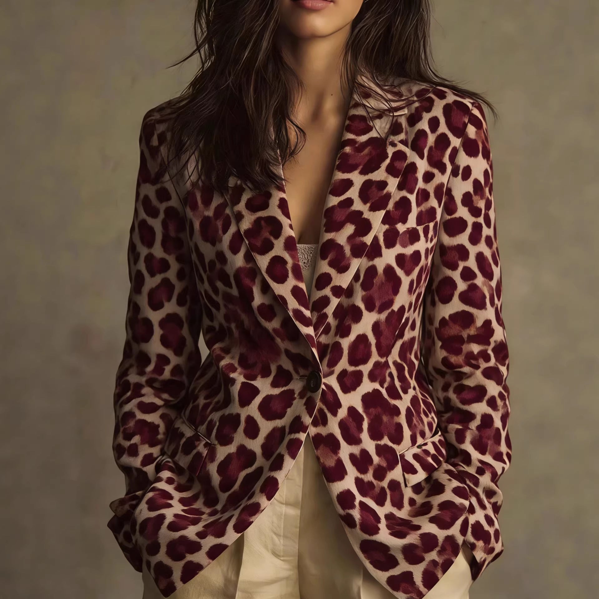 European And American-style Fashionable Tailored Commuter Blazer