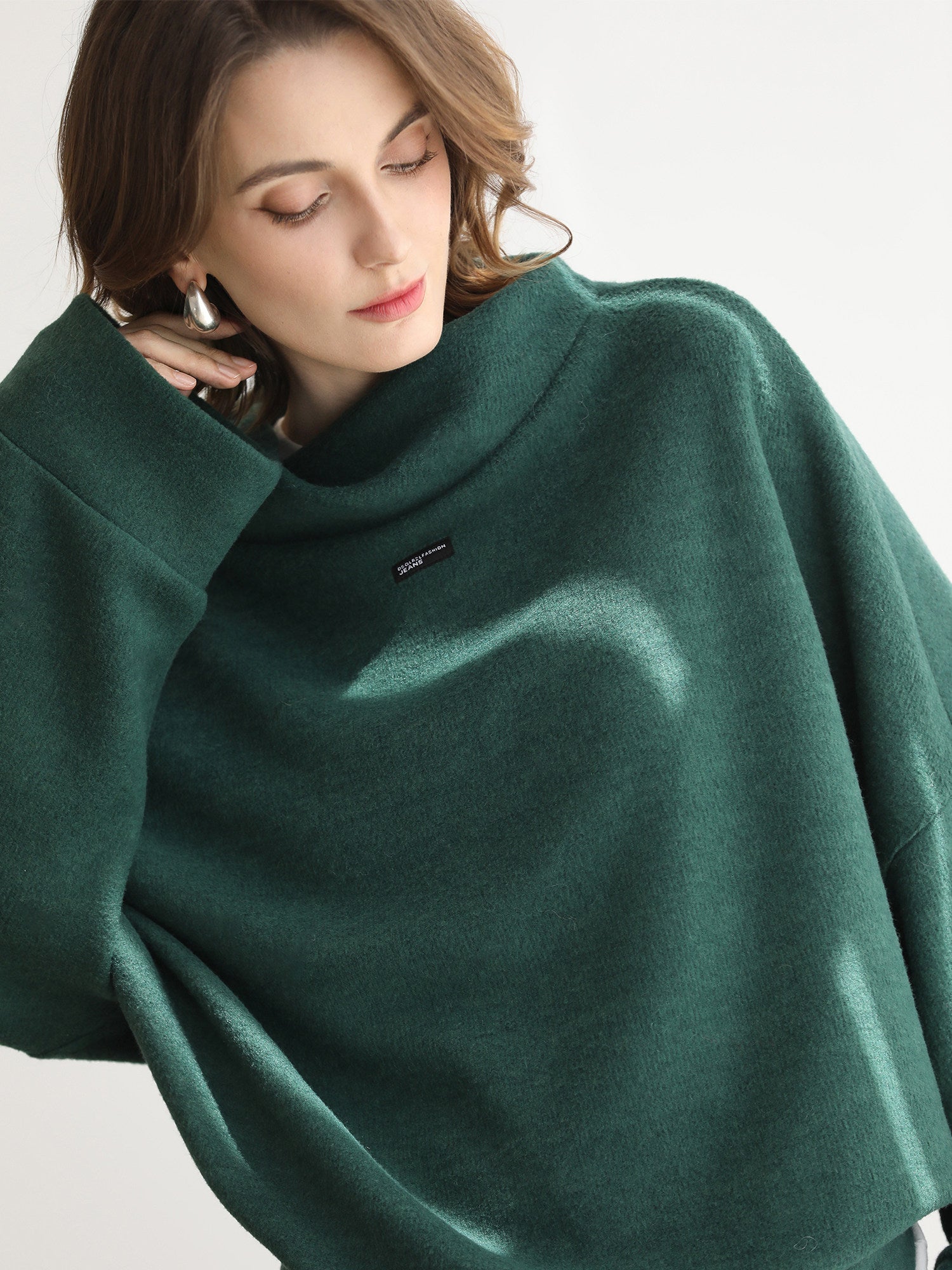 Stylish Versatile Casual Sportswear Hoodie Two-piece Set