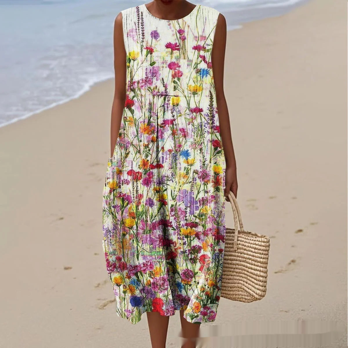 Casual Printed Elegant Dress For Women