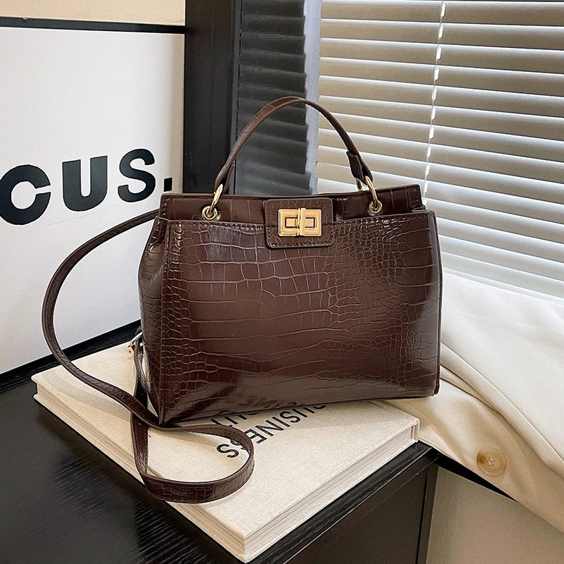 Stylish PU Leather Vintage Bag
