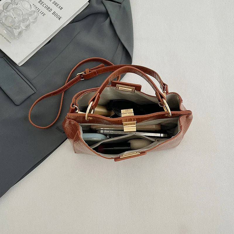 Stylish PU Leather Vintage Bag