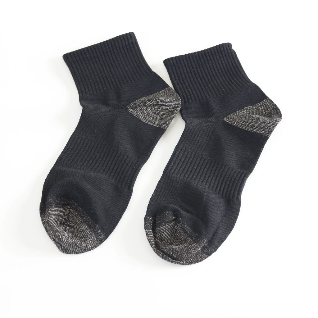 Spring Seasons 20% Pure Silver Infused Conductive Earthing Grounding Breathable Anti-Bacterial  Casual Socks for Men/Women