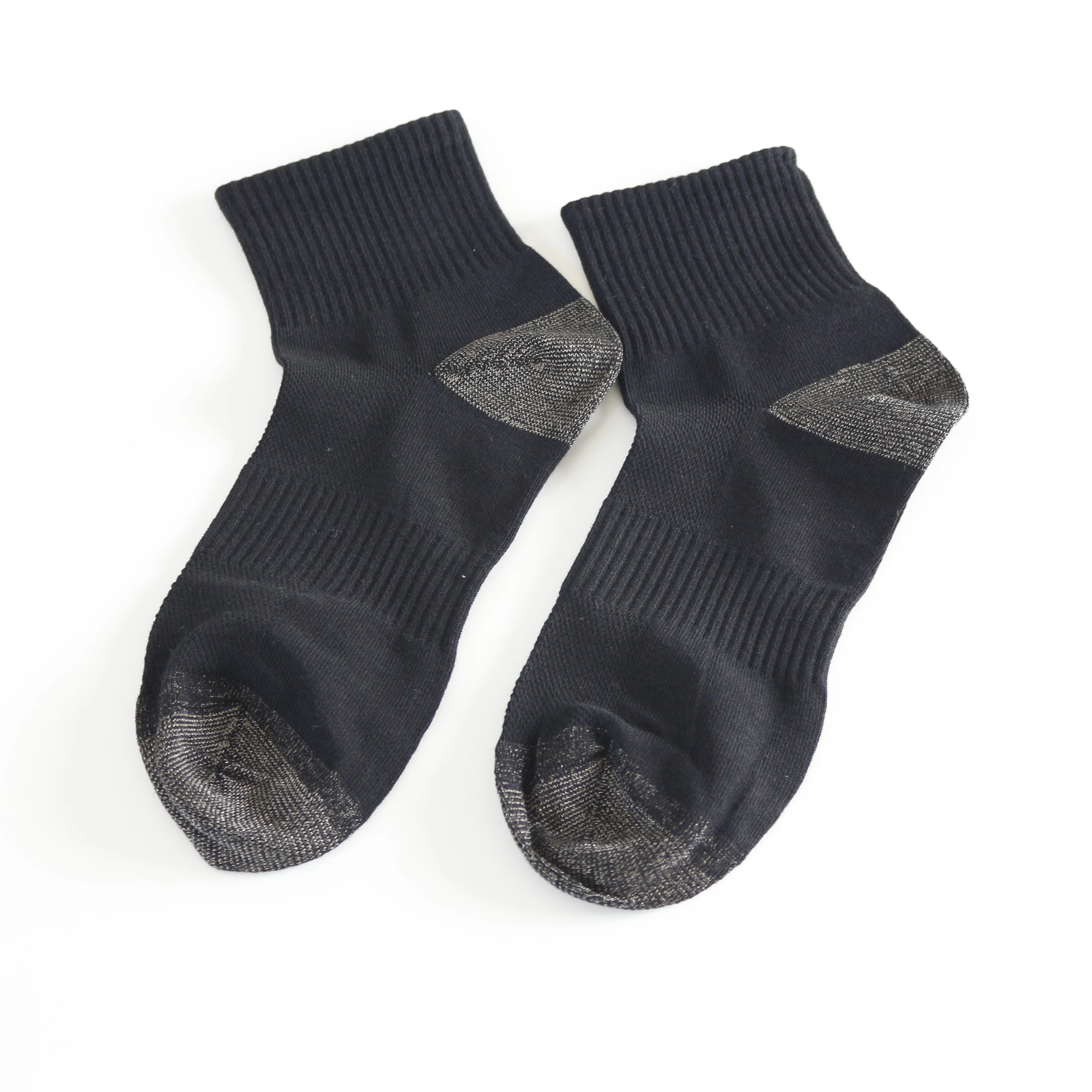 Spring Seasons 20% Pure Silver Infused Conductive Earthing Grounding Breathable Anti-Bacterial  Casual Socks for Men/Women