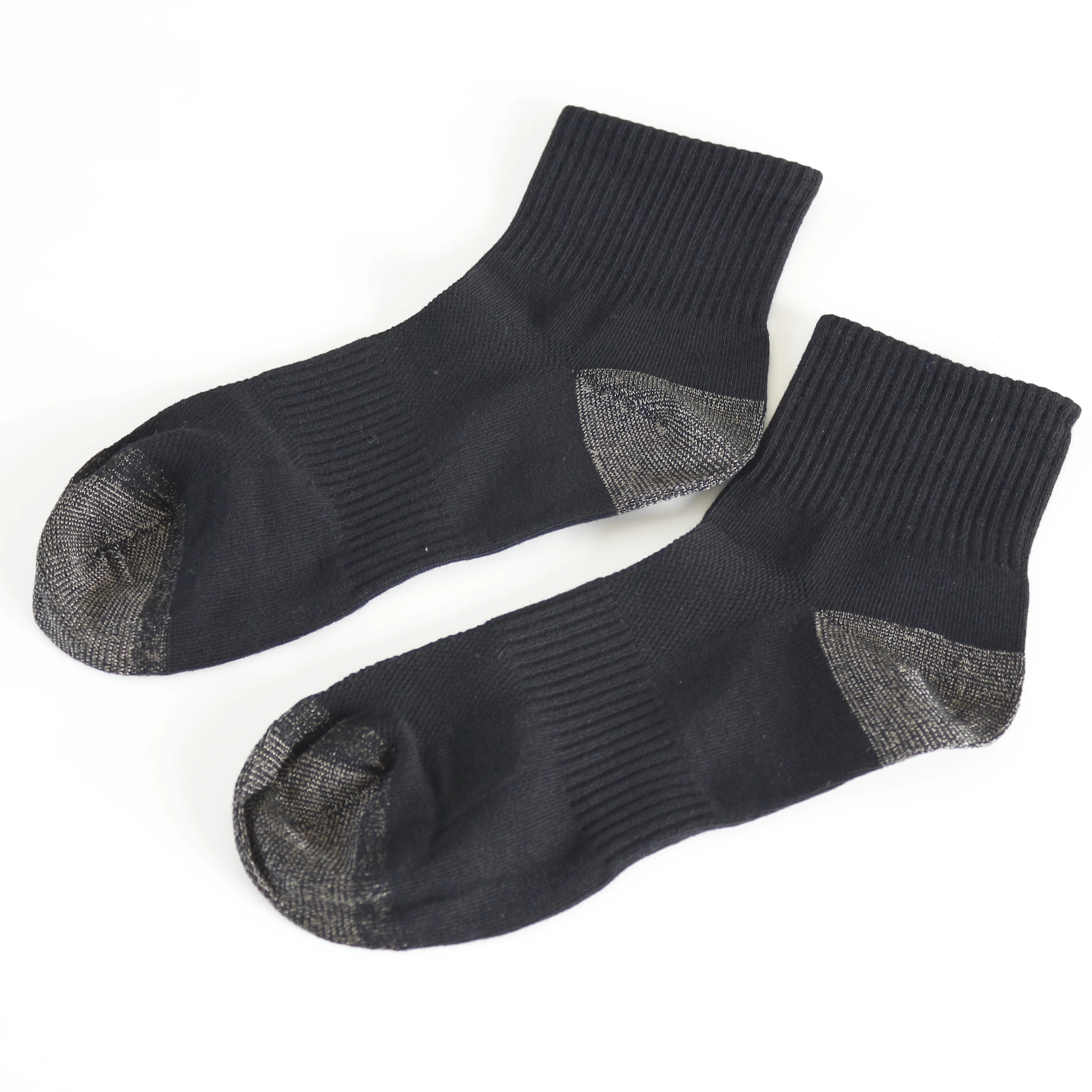 Spring Seasons 20% Pure Silver Infused Conductive Earthing Grounding Breathable Anti-Bacterial  Casual Socks for Men/Women
