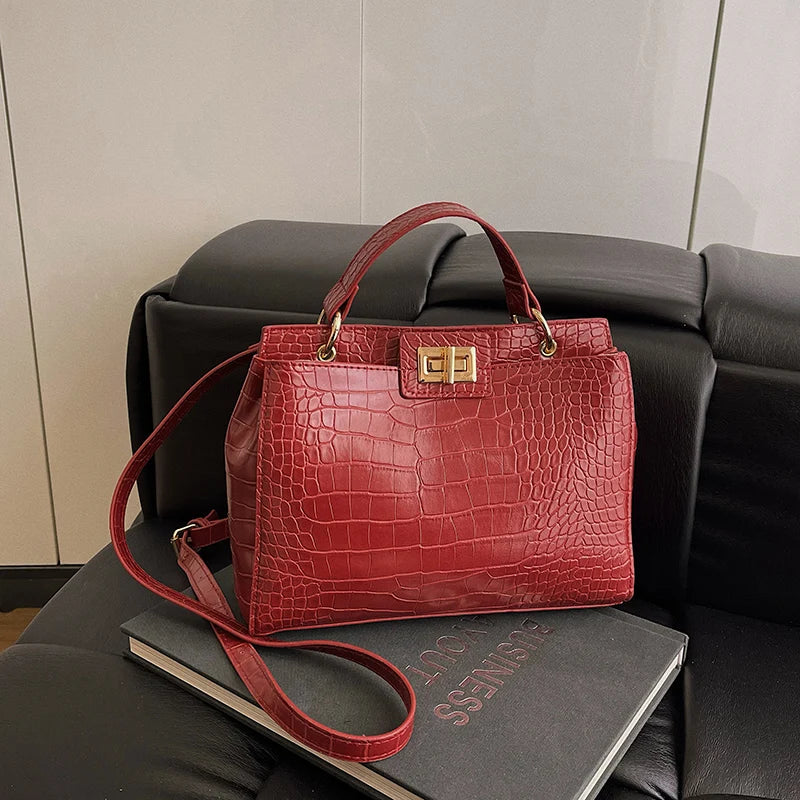 Stylish PU Leather Vintage Bag