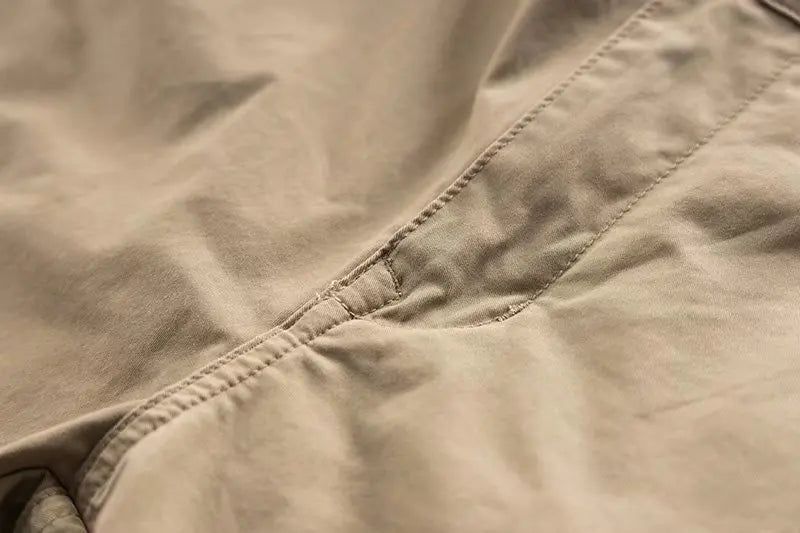 2026 NEW CHIFAN Men'S Cargo Pans Multi Pockets Long Trousers Outdoor Workout Fitness Overalls Cargo Pants Men'S Joggers