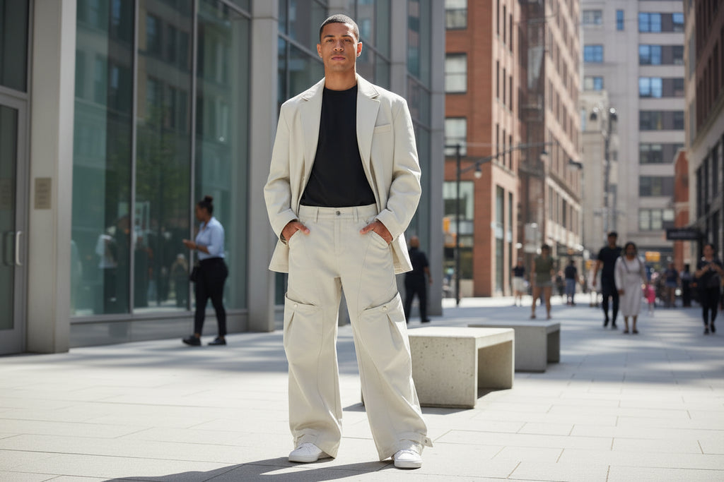 Unisex Casual Multi-Pocket Flat Front Tactical Cargo Pants