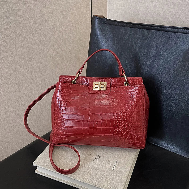 Stylish PU Leather Vintage Bag