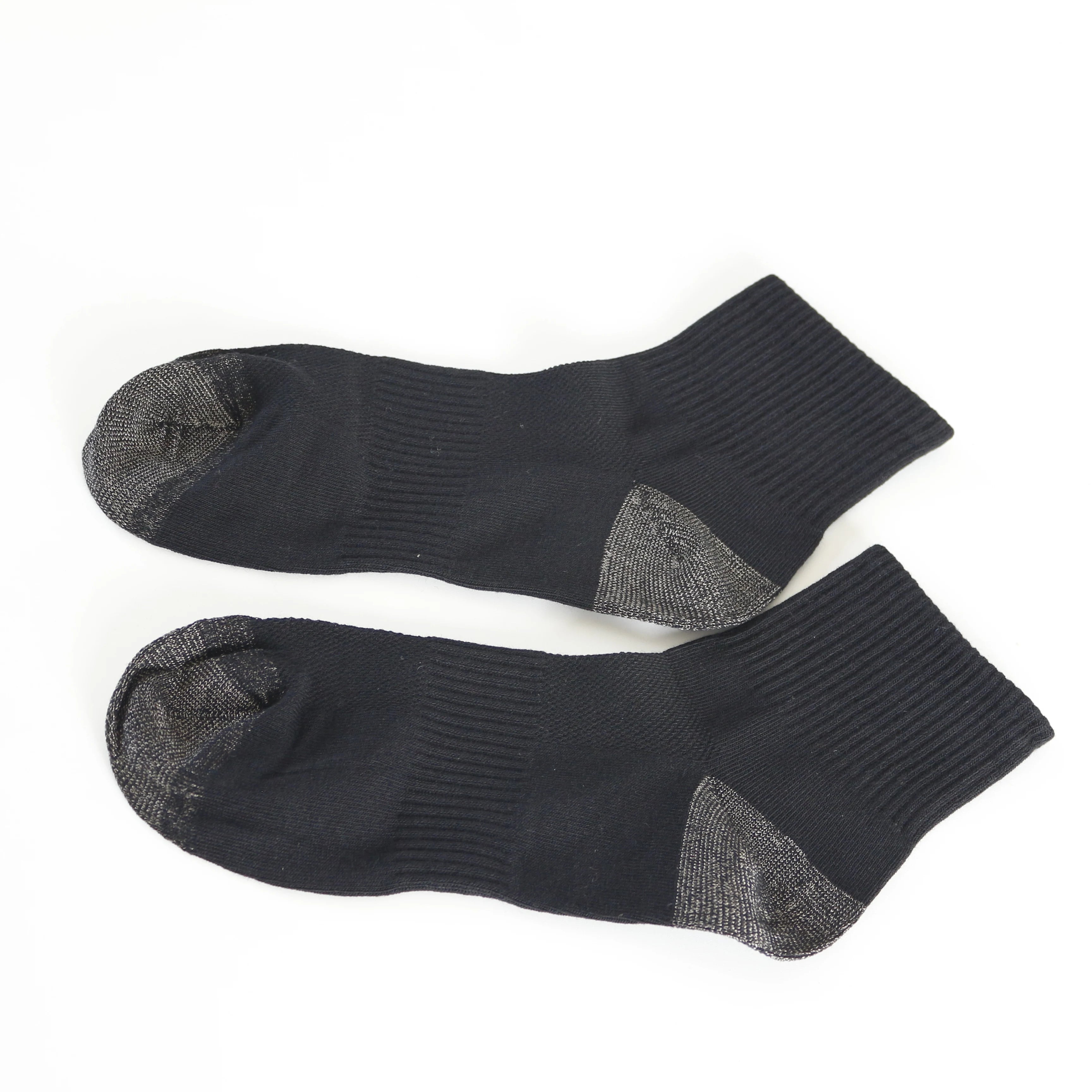 Spring Seasons 20% Pure Silver Infused Conductive Earthing Grounding Breathable Anti-Bacterial  Casual Socks for Men/Women