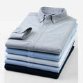 Genuine Oversize Formal Long Sleeve Men's Cotton Social or Work Shirts