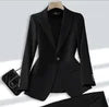 Women's Professional 2-Piece Pant Suit Set