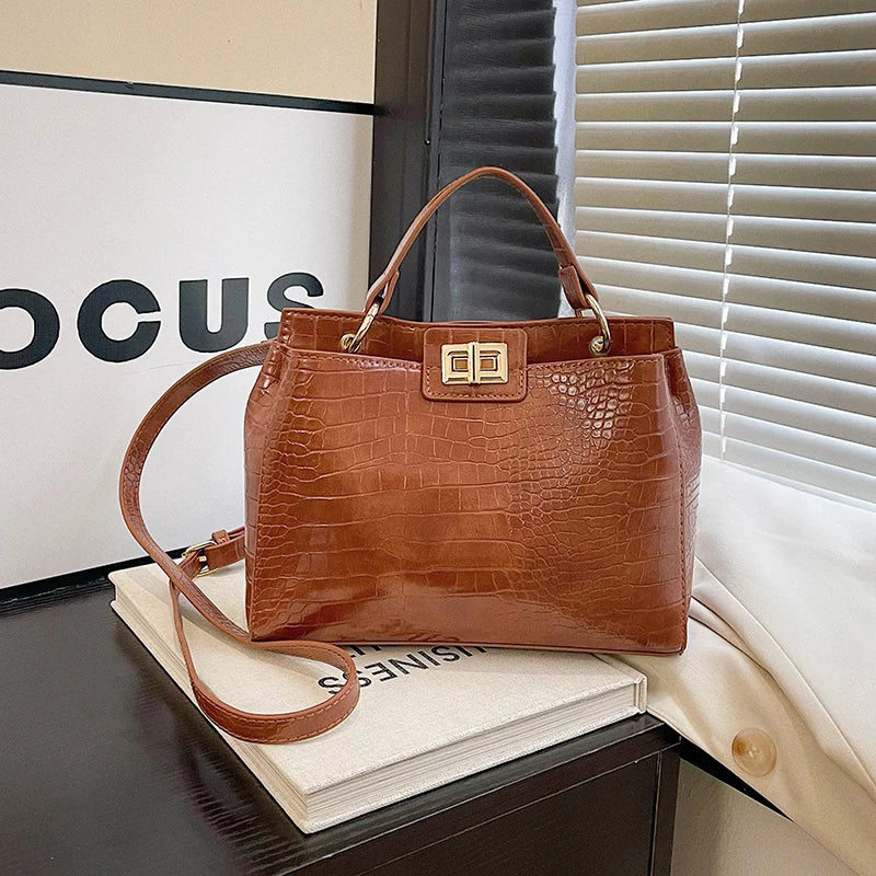 Stylish PU Leather Vintage Bag