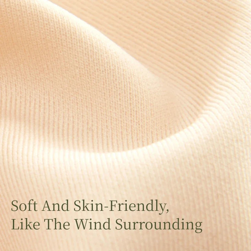 SUJIIN Women's Panties Seamless Underwear Invisibles Briefs Mid Waist 5A Antibacterial Breathable Moisture Wicking Underpants