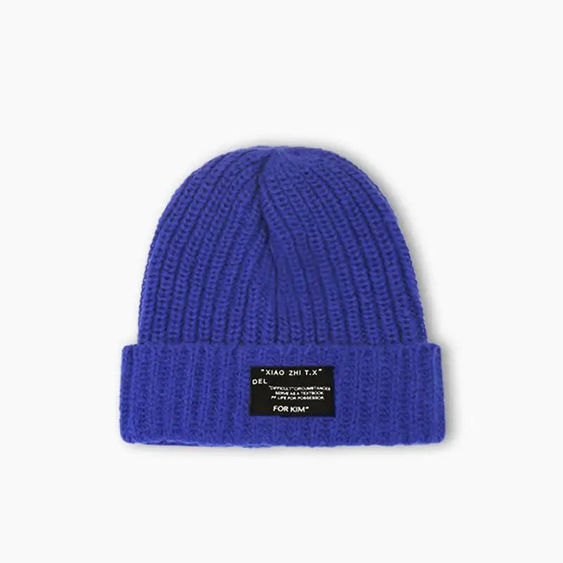 Fashionable Men's Autumn And Winter Knitted Hats Large Size Warm Cold Beanie Hat Loose Big Head Ware Knitting Hat For Men