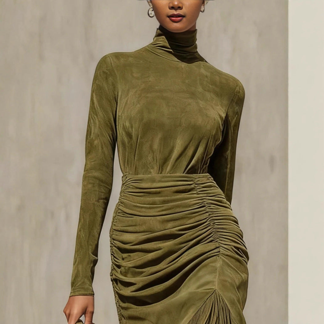 European And American Women's Elegant Fringe Dress