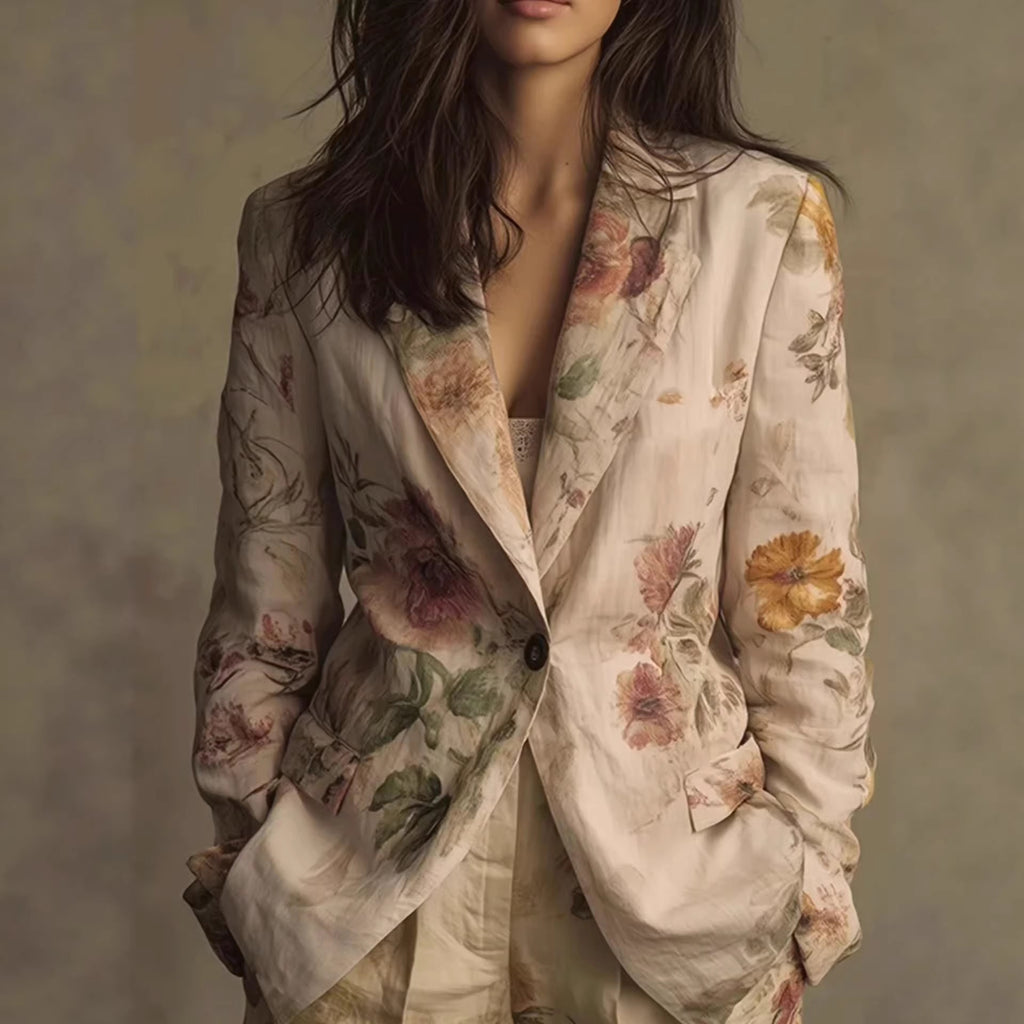 European And American-style Fashionable Tailored Commuter Blazer