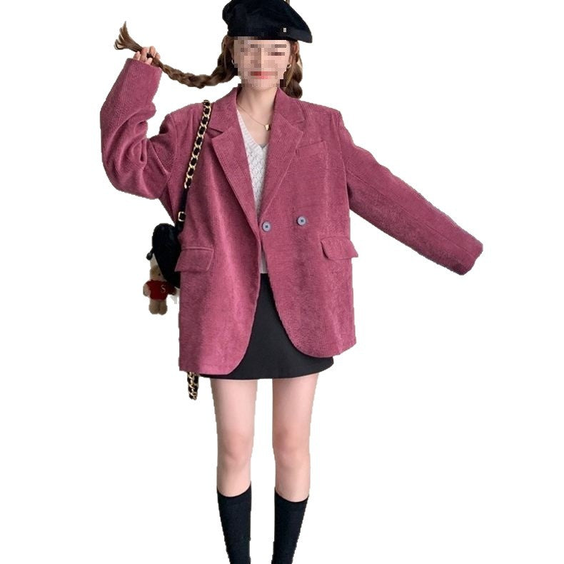 Womens ChicEye-catching Casual Padded Blazer Standard Edition