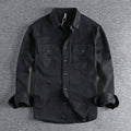Design Sense Overalls Long Sleeve Shirt Men