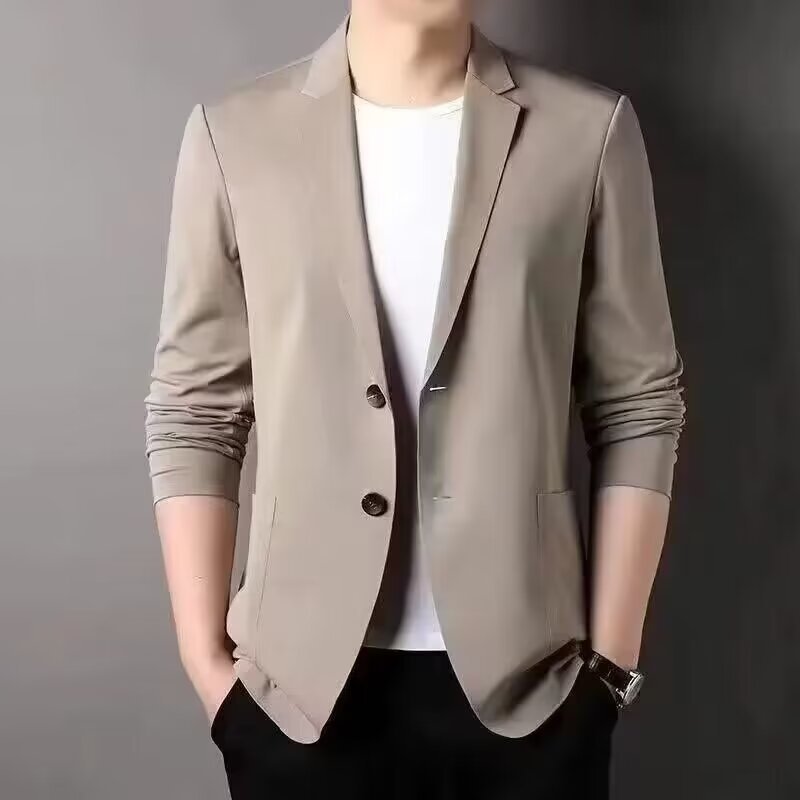 New SpringSummer PlusSize Mens Casual Blazer